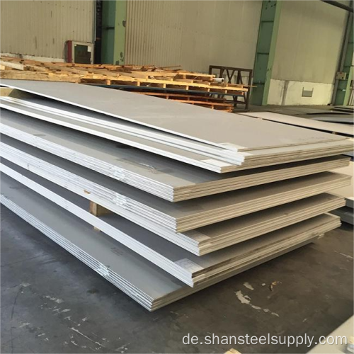 ASTM A167 HEITE ROLLED MUTTE CO2 -STAHL -TLATE